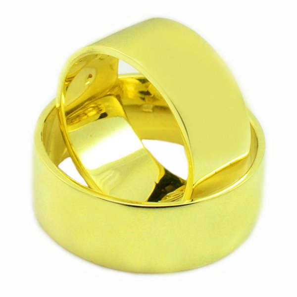 Svadobné obrúčky zo žltého zlata 8 mm